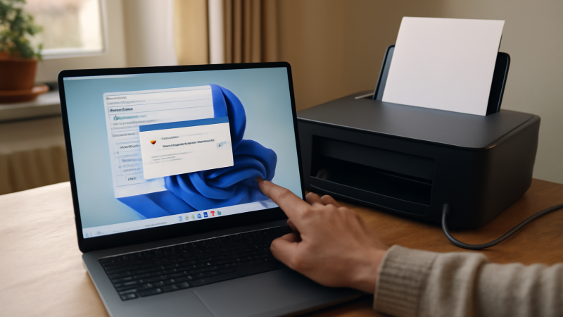 Imprimante pilote indisponible : solutions Windows