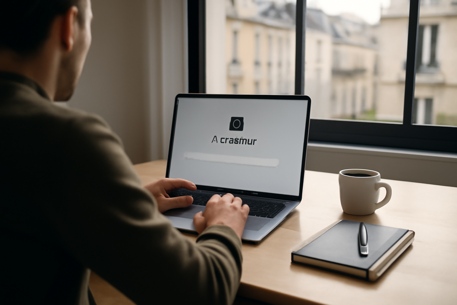chatgot sur écran d’ordinateur avec interface d’assistant IA et texte en cours de rédaction