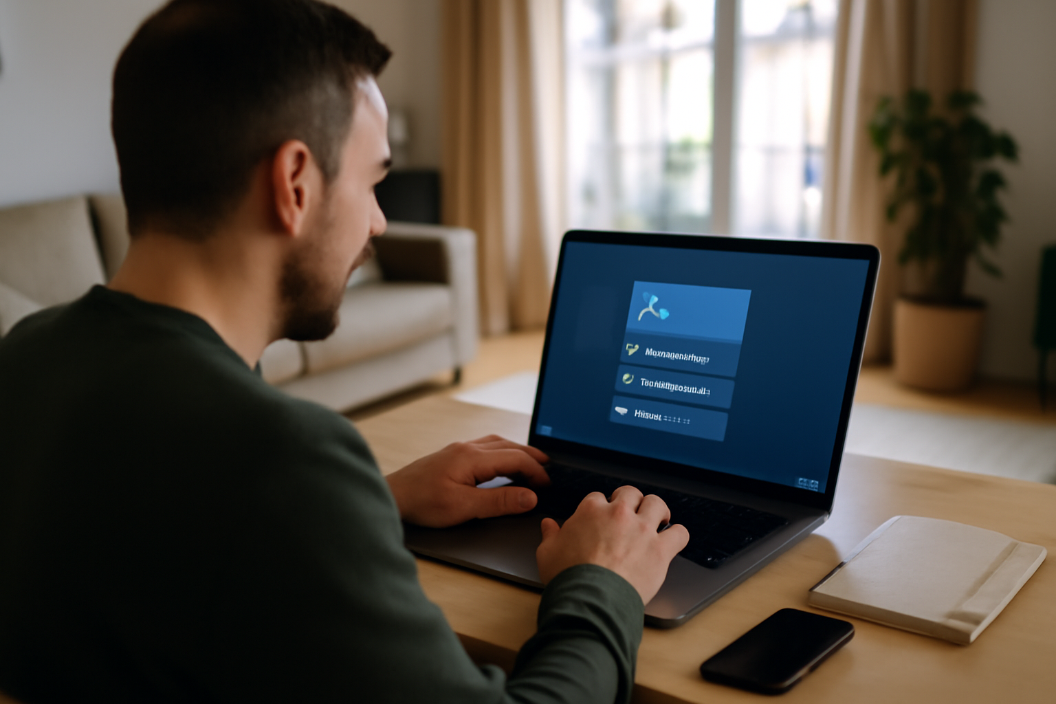 comment mettre un mot de passe sur ordinateur : écran Windows avec paramètres de sécurité