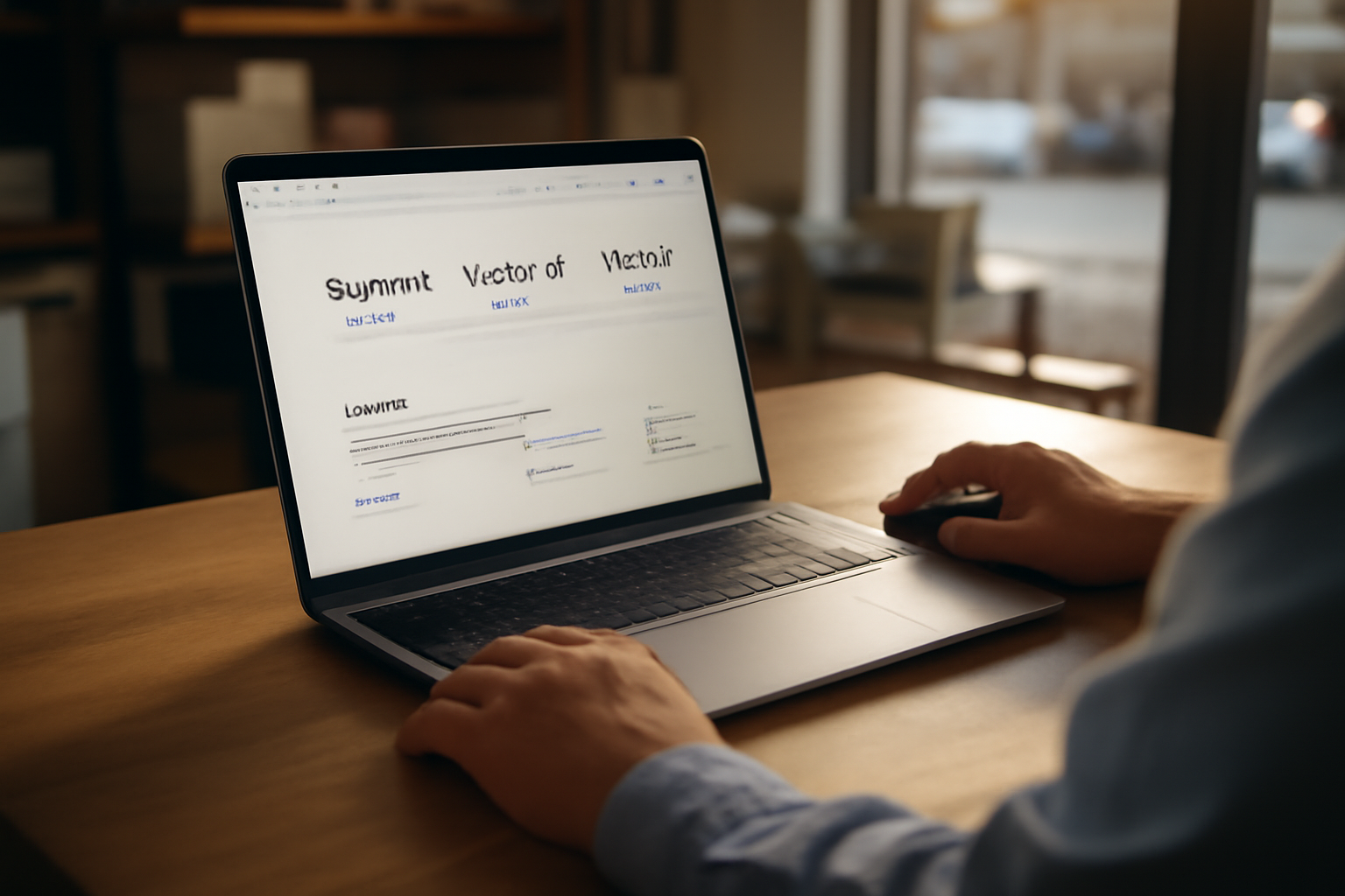 Capture écran d’un navigateur affichant une page officielle gescom avec support et téléchargement