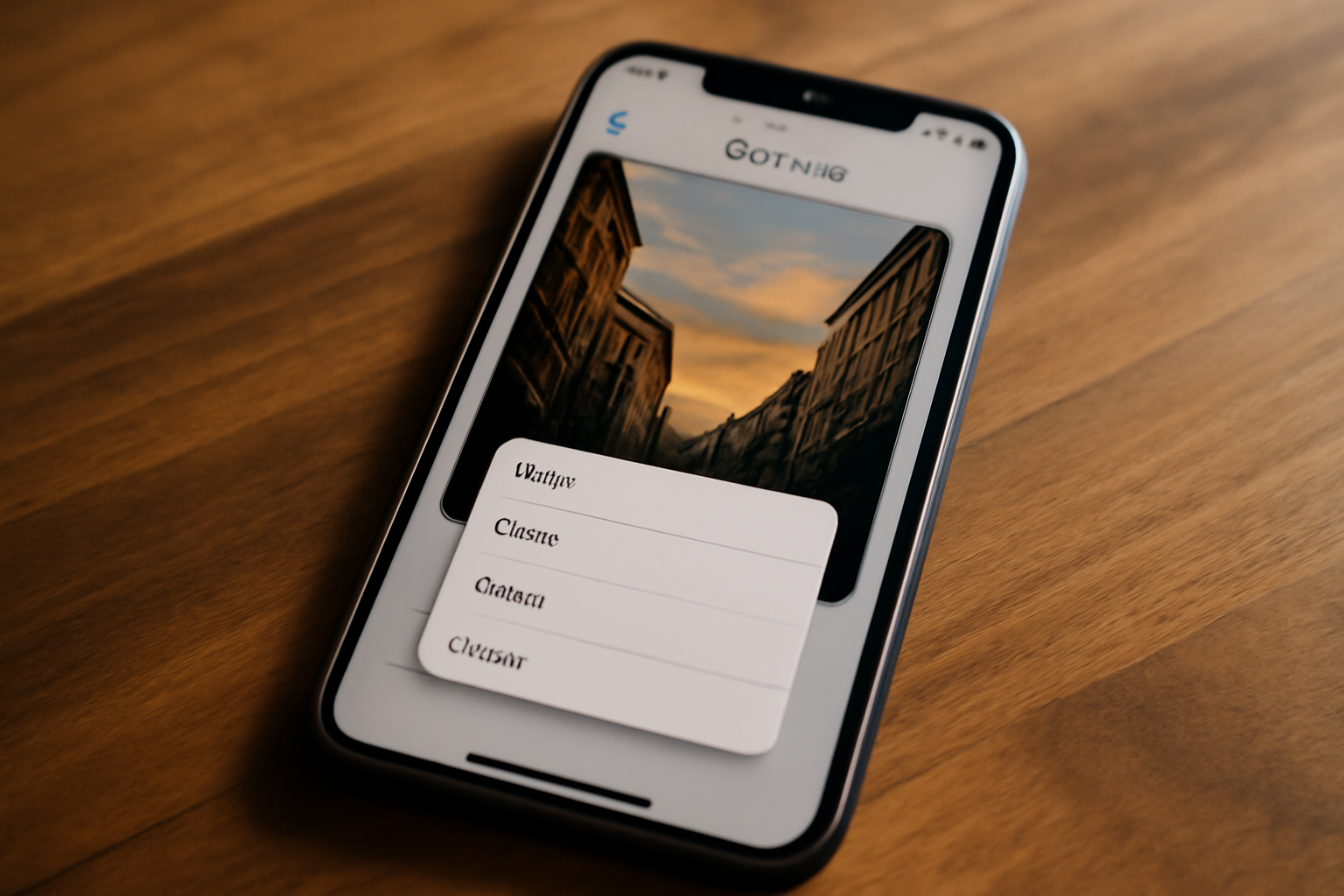 remixer une photo dans Google Photos : écran smartphone affichant une photo et le menu « Remix »